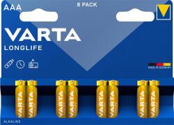 VARTA Elem, AAA mikro, 8 db, VARTA Longlife (VELEAAA8)