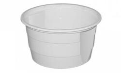  Műanyag gulyás tányér, 750 ml, 50 db, fehér (KHMU182) - papirdepo