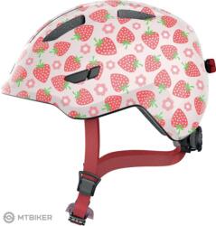 ABUS Smiley 3.0 LED gyermek sisak, rose strawberry (M (50-55 cm))