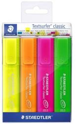 STAEDTLER Szövegkiemelő készlet, 1-5 mm, STAEDTLER Classic 364 , 4 különböző szín (TS364PWP4)