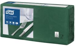 Tork Szalvéta, 1/4 hajtogatott, 3 rétegű, 32, 5x32, 8 cm, Advanced, TORK Soft Lunch , sötétzöld (KHH515)
