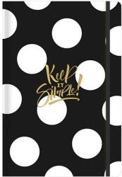 Shkolyaryk Publishing House Jegyzetfüzet, A5, vonalas, sima, pontrácsos, 96 lap, keményfedeles, SHKOLYARYK find Inspirations , vegyes minta (SB96762)