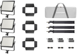 Godox Litemons LP600BI Fekete KIT 3 - LED Tabló Bi-Color (60W)