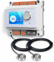  Kültéri wifi fűtésvezérlő szett 2 kör térkő (HY527A-2x-HY-szenzor)