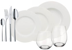Villeroy & Boch Group Villeroy & Boch Étkészlet, Wonderful World White, 36 db
