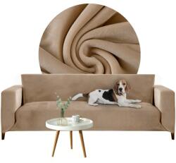 Meble OdNowa Kanapéhuzat 2 személyesre, OdNowa Furniture, tevebarna, velúr anyag, 145x185cm (convivum_5905080704549)