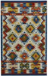 Bakero Kézzel készített szőnyeg, Hagyományos modell, Téglalap, Többszínű, Pamut, 155x240cm (bain0000201)