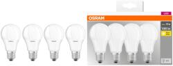 OSRAM Base Classic A75 LED izzókészlet, 4 db, E27, 10W (75W), 1055 lm, meleg fény (2700K)