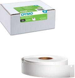 DYMO Set 12 role etichete DYMO LabelWriter albe 28 89 mm pentru adrese, corespondenta si identificare 2093091 (2093091)