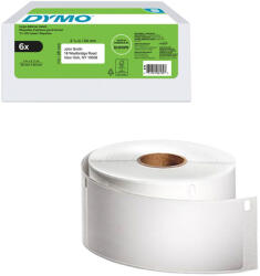 DYMO Set 6 role etichete DYMO LabelWriter albe 25 54 mm pentru adrese de retur, corespondenta si identificare 2177564 (2177564)