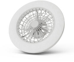  Avide Mennyezeti lámpa ventilátorral Wendy csillaghatással, 2x24W+15W motor, távirányítóval (AFCLCCT-48W-15W-W) - alphadenthigienia