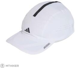 adidas Running x Adizero Lightweight CLIMACOOL baseball sapka, white/black reflective (L/XL)