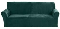  Velúr ülőgarnitúra, elasztánpoliészter, 90-140 cm, zöld (186904978)