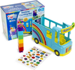 Hand2Mind Joc de rol - Numberblocks® si autobuzul curcubeu (HM96092-UK)