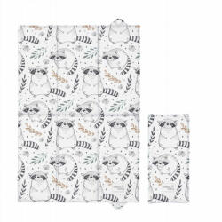 CEBA BABY Saltea de infasat, Ceba Baby, Pliabila, 60 x 40 cm, Raccoon (W-305-000-636) - roua Saltea bebelusi