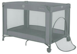 Lionelo Patut pliant, Lionelo, Amelie, Cu intrare laterala, 100.5×70.5 cm, Include salteluta, roti, geanta pentru transport, Constructie - roua - 295,00 RON