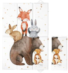 CEBA BABY Saltea de infasat, Ceba Baby, Pliabila, 60 x 40 cm, Basic Forest (W-305-000-783) - roua Saltea bebelusi