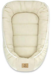 Qmini Cosulet bebelus, Qmini, Pentru dormit, Baby Nest 55 x 75 cm, Husa 100% muselina dubla, Material certificat Oeko Tex Standard 100 (6426972029896)