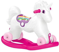 Dolu Jucarie 2 in1 - Unicorn balansoar (D2509) - roua Balansoar calut