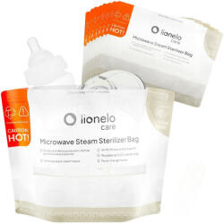 Lionelo Pungi sterilizare microunde, Lionelo, Thermbag, Fara BPA, Sterilizare in 90 de sec. , Elimina 99, 9% dintre bacterii, Reutilizabil - roua - 63,00 RON Bavata