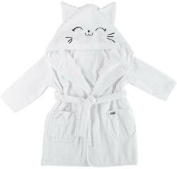 Bubaba Halat de baie, Bubaba, Cu urechi Kitty, Marime 86/92/98, White (84379)