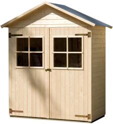 WEKA Fából készült kerti fészer, 357 (185 × 105 × 216 cm)