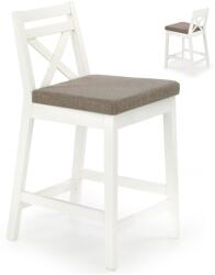  BORYS LOW alacsony bárszék fehér / Inari 23 csaptelep