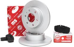  FÉKTÁRCSÁK + BETÉTEK hátul IVECO DAILY IV, V, VI - pepita - 49 826 Ft