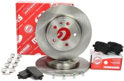  Féktárcsák + Betétek Hátsó Audi A4 B7; Seat Exeo (3r2), Exeo St (3r5)