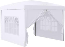 Outsunny Cort de Gradina Impermeabil 3×3 m cu Panouri Laterale