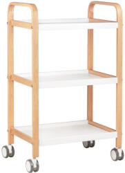  Kozmetikai asszisztens asztal HS-09 fa - fehér