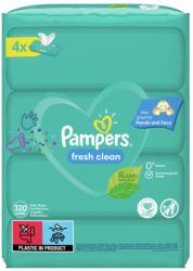 Pampers Șervețele umede Pampers Fresh Clean - 4 х 80 buc (1007000174)