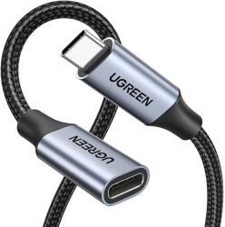 UGREEN Cablu de prelungire USB-C de la bărbat la USB-C de sex feminin Gen 2 1 m Gri spațial US372