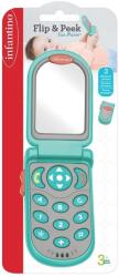 Infantino Jucărie interactivă Infantino - Flip & Peek, telefon pentru copii, turcoaz (IN306307)