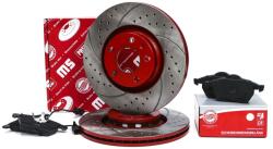  FÉKTÁRCSÁK + BETÉTEK elöl AUDI A4 B6/B7 A6 C5 SEAT EXEO SKODA SUPERB