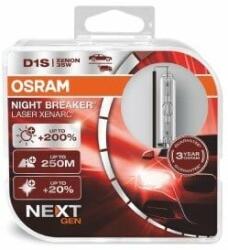  2 db-os XENON IZZÓ KÉSZLET 85V D1S XENARC NIGHT BREAKER LASER NextGen OSRAM