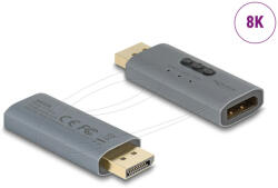 Delock DisplayPort EDID emulátor 8K (DL-64328)