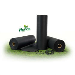 Plonos Agrotextil kerti szövet 1mx75m +100 tű - Fekete