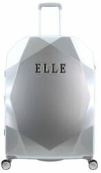 ELLE Diamond Ezüst Nagy Bőrönd