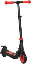 HomCom Trotinetă Electrică Pliabilă pentru Copii 6+ Ani, cu Înălțime Reglabilă, 71x36.5x75-80 cm, Negru și Roșu