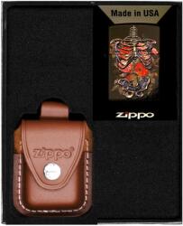Zippo öngyújtó készlet SKELLETT EMBROIDERY ajándékkészlet 2. szám