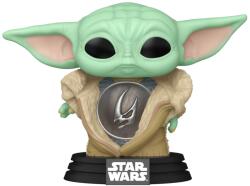 Funko Figurină Funko POP! Television: The Mandalorian - Din Grogu with Armor #712 (094075) Figurina