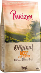 Purizon 6, 5kg Purizon Original marha & csirke - gabonamentes száraz macskatáp