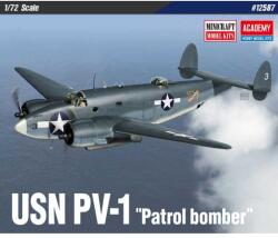 Academy Kit model avion 12587 - USN PV-1 „Bombardier de patrulare (1: 72) (36-12587)