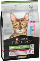 PRO PLAN 2x3kg PURINA PRO PLAN Sterilised Adult Duo tőkehal & pisztráng száraz macskatáp