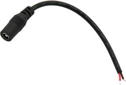  DC 2.1/5.5 aljzat 15 cm-es kábellel (70-680)