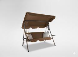 Chomik KERTI HINTA A-TÍPUS 170 x 118 x 153 cm BARNA BEIGE PÁRNAK ÉS POHÁRTARTÓKAL *7626 (CH-KRE7626)