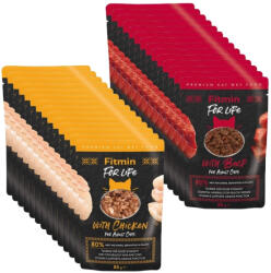 Fitmin Fitmin Cat For Life Adult Mix ízek 28x85g