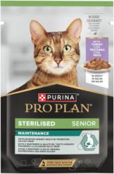 PRO PLAN Purina Pro Plan Sterilised Senior pulykás eledel idős, ivartalanított macskáknak - 26x85 g