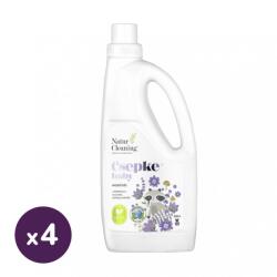 CSEPKE Baby bőrbarát mosógél levendula illattal 3 hónapos kortól 4x1 liter